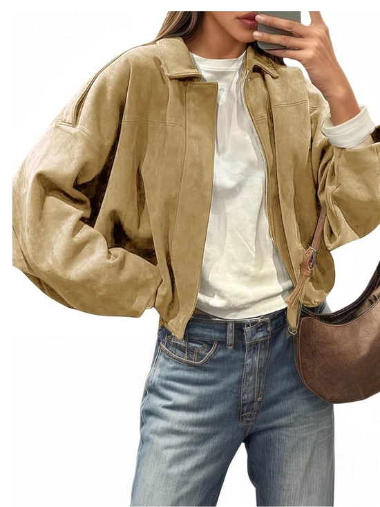 Jackets & Blazers - NWT 🤎 Suede Bubble Oversized Jacket